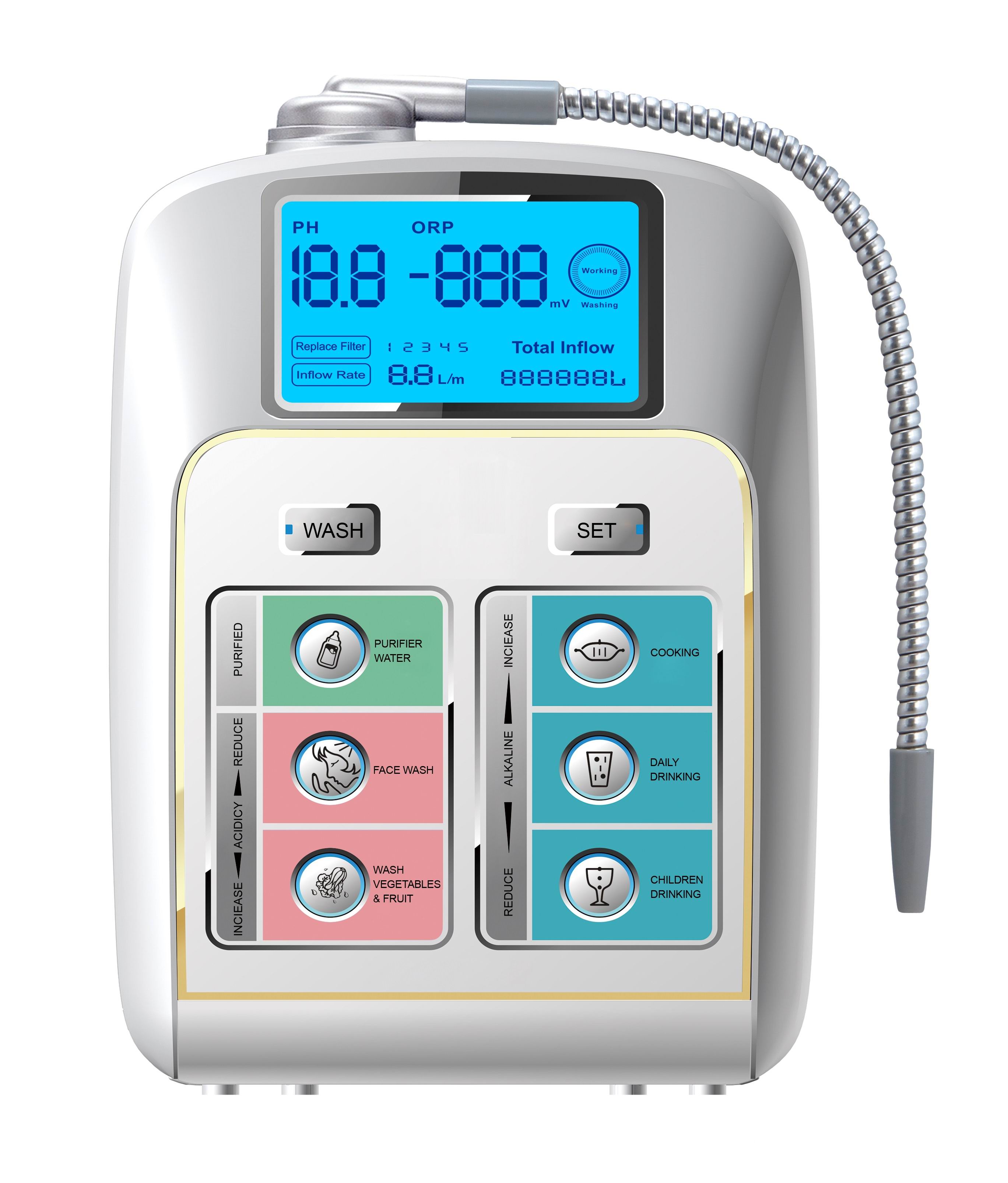 Alkaline Water Ionizer EC-WI-548